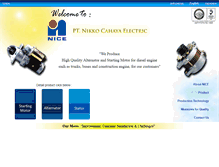 Tablet Screenshot of nikkocahaya.com